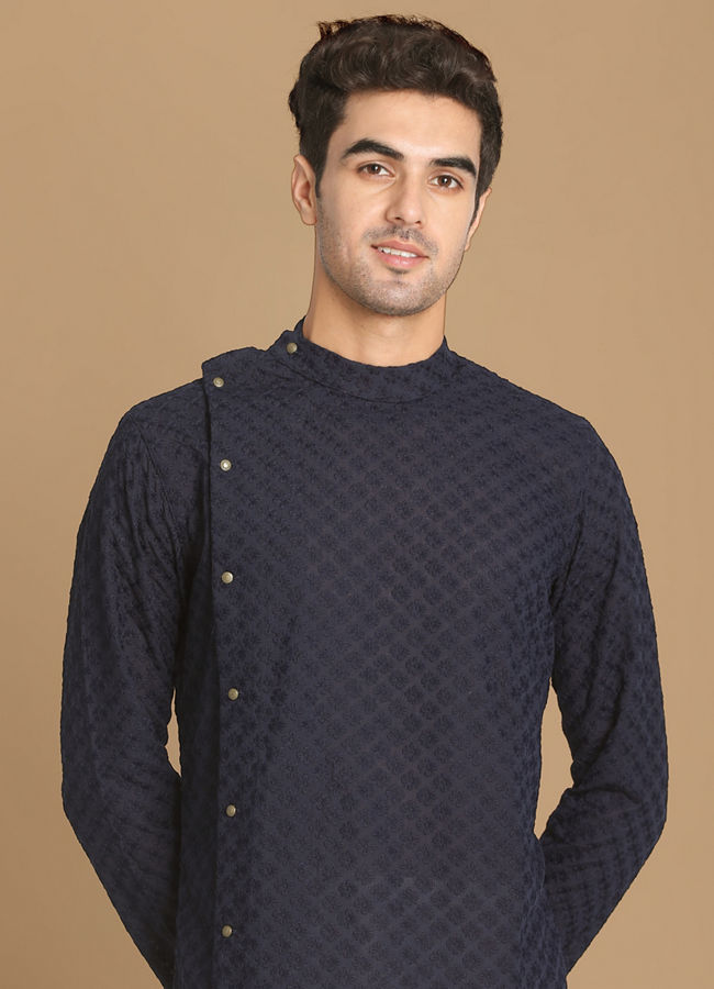 Side button best sale kurta pajama